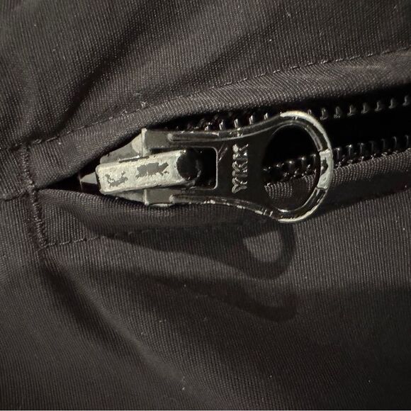 Lands' End Girls grow. With me Black Cargo Pants 10 S - Picture 4 of 11